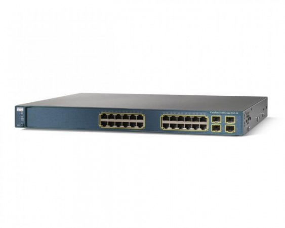 Коммутатор Cisco WS-C3560G-24PS-E